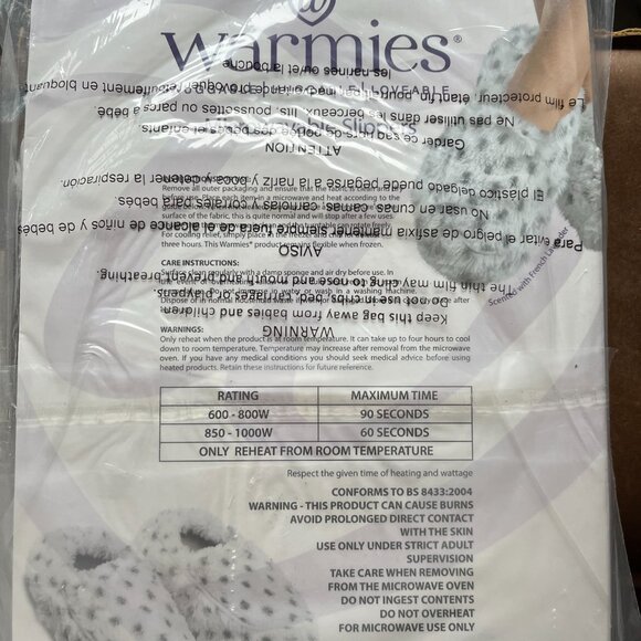 Microwavable slippers sz 6-10 - Picture 3 of 3